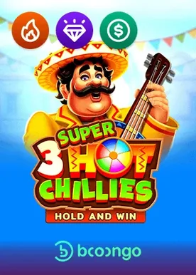 3 Super Hot Chillies pokie by 3Oaks at Lucky 7