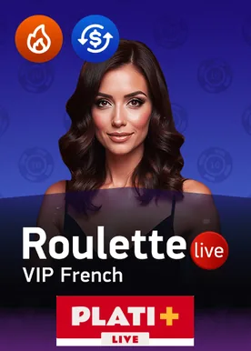Live Roulette French VIP Platipus Live live dealer table by Live tables at Lucky 7